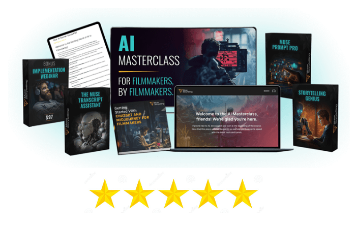 AI Masterclass For Filmmakers, By Filmmakers – Take your Filmmaking to the Next Level